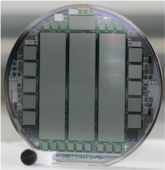 readout chip. Data taken in the Dec2014 CERN/AEgIS beam test campaign.