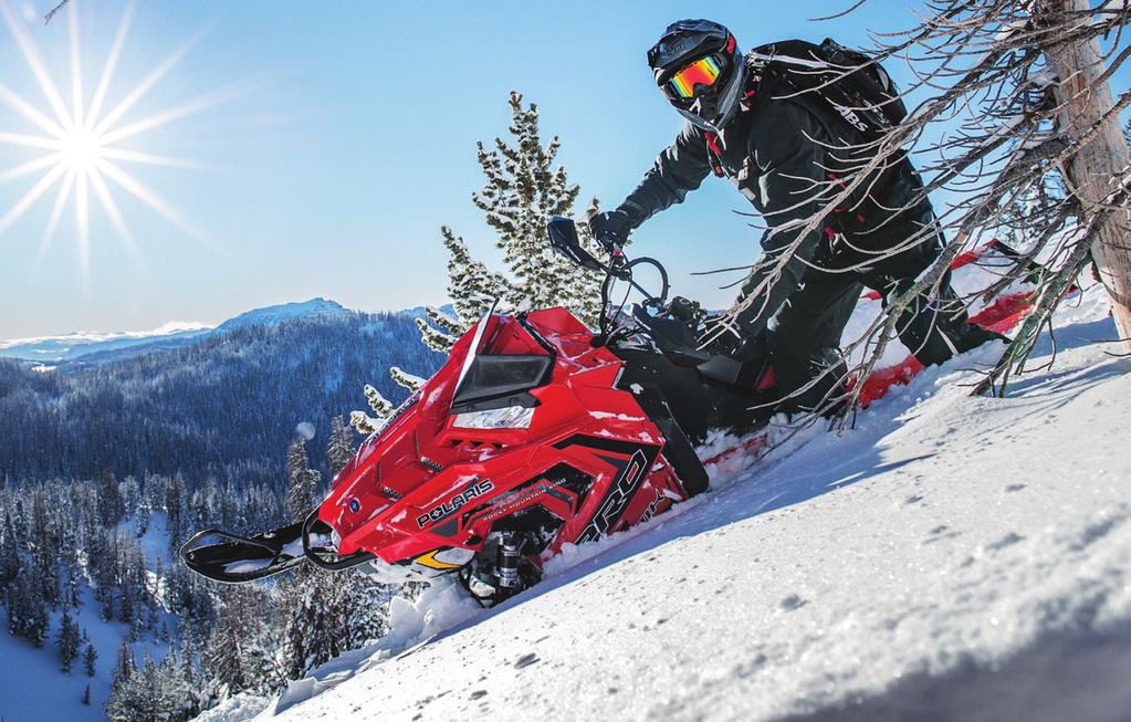 SNOWCHECK-EDULLA * Katso aikataulu ja esittelypaikat takasivulta Polaris Sportsman 570