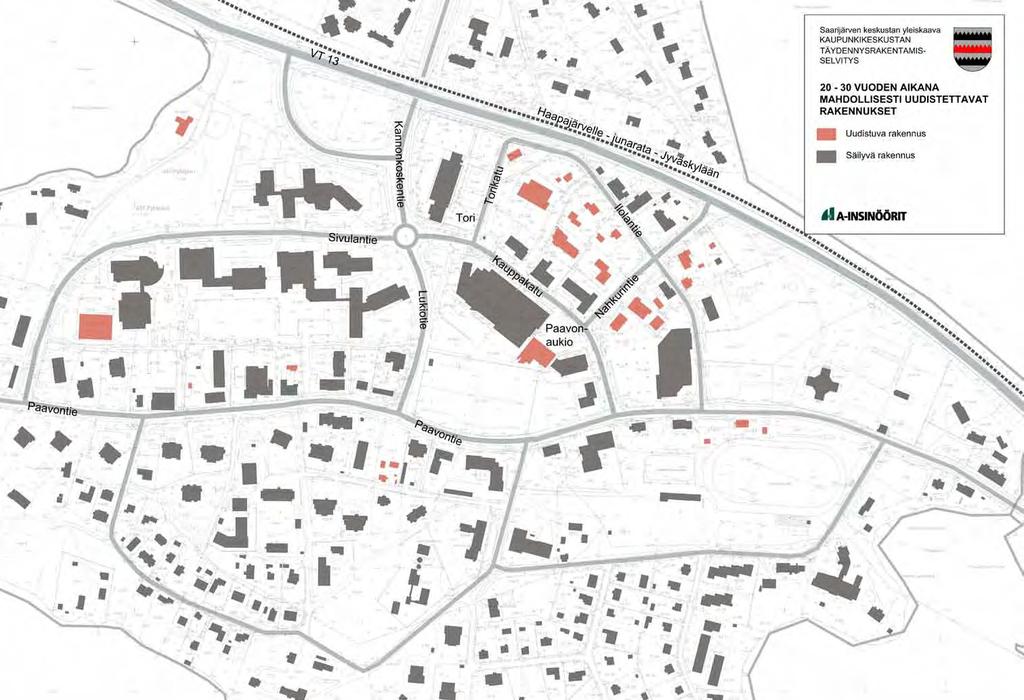 Saarijärven keskustan yleiskaava Liite 16.