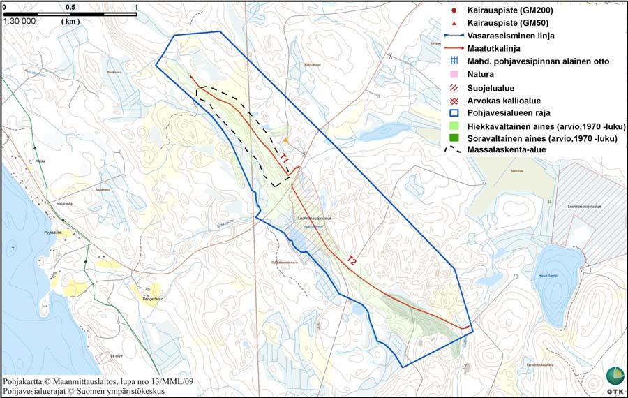 Keski-Suomen liitto Äänekosken seutukunnan maa- ja kalliokiviainesselvitys 11 Kuva 2.