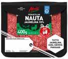 jauheliha, kinkku, tonnikala 200 g (4,45/kg) 0
