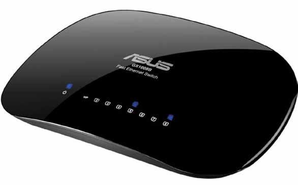 GX1008B 8-porttinen VERKKOKYTKIN Hyvä 10/100MBps peruskytkin jolla helppo