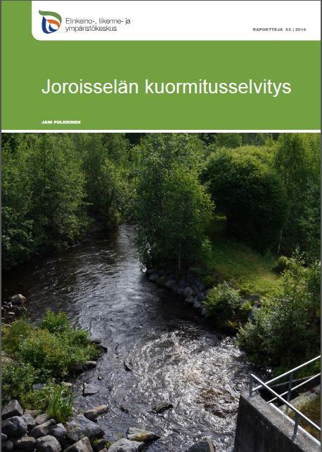 Kuormitusselvitys on valmistunut 2014 Joroisselän alueelle on v. 2014 alkupuolella valmistunut kuormitusselvitys (Jani Pulkkinen, Etelä-Savon ELY-keskus). Selvityksessä kuvataan Joroisselkään sekä mm.