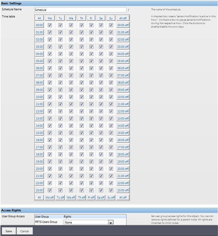 54 Tiedotusajankohdat määritellään setup-välilehden notifications -valikosta (kuvio 35). Tiedotusjankohdalla vaikutetaan siihen, mihin aikaan tiedotuksia verkon virheistä lähetetään verkonvalvojille.