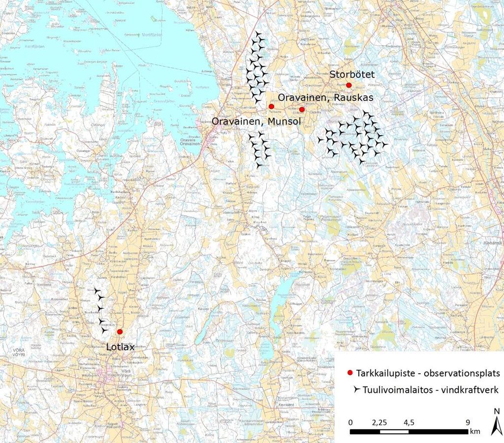 FCG SUUNNITTELU JA TEKNIIKKA OY Raportti 4 (38) Kuva 2.