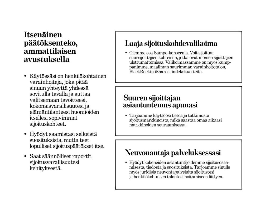 Konsultoiva varainhoito