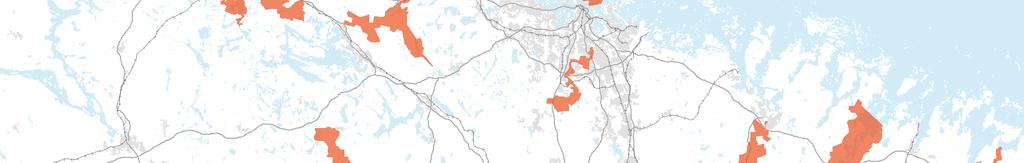 VALTAKUNNALLISESTI ARVOKKAAT MAISEMA-ALUEET NATIONELLT VÄRDEFULLA LANDSKAPSOMRÅDEN Kaavaehdotuksessa esitetyt maisema-alueet 5.1.