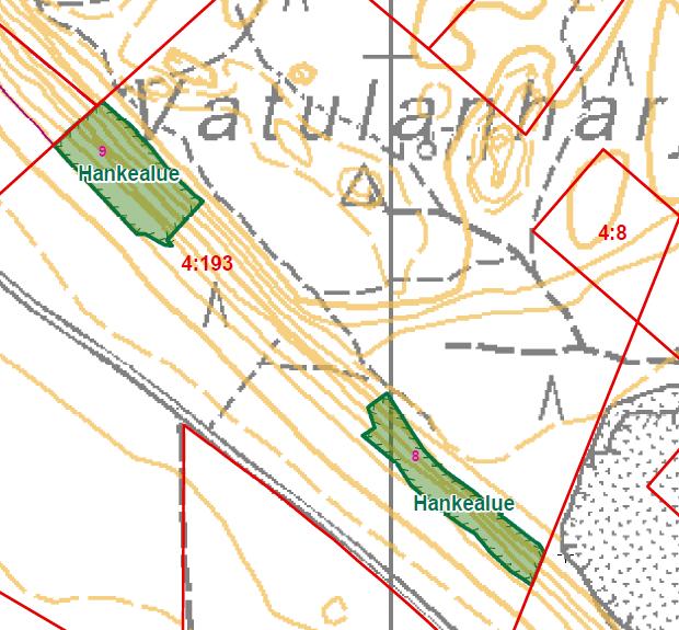 Jyrkällä rinteellä poistettava puusto vinssattiin kokorunkona tasamaalle, jossa