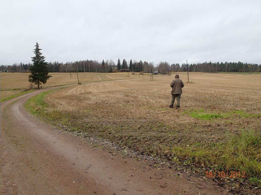 13 Ancylusjärven rantatasoa viemärilinjan