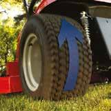 ENGINEERED FOR MAXIMUM PERFORMANCE CONQUEST LAWN TRACTOR The Simplicity Conquest combines all the