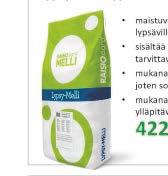 hedelmällisyyttä 484,40 960 kg + alv + rahti Lypsy-Melli lypsäville MYÖS LUOMUUN Seleeni-Melli edistää