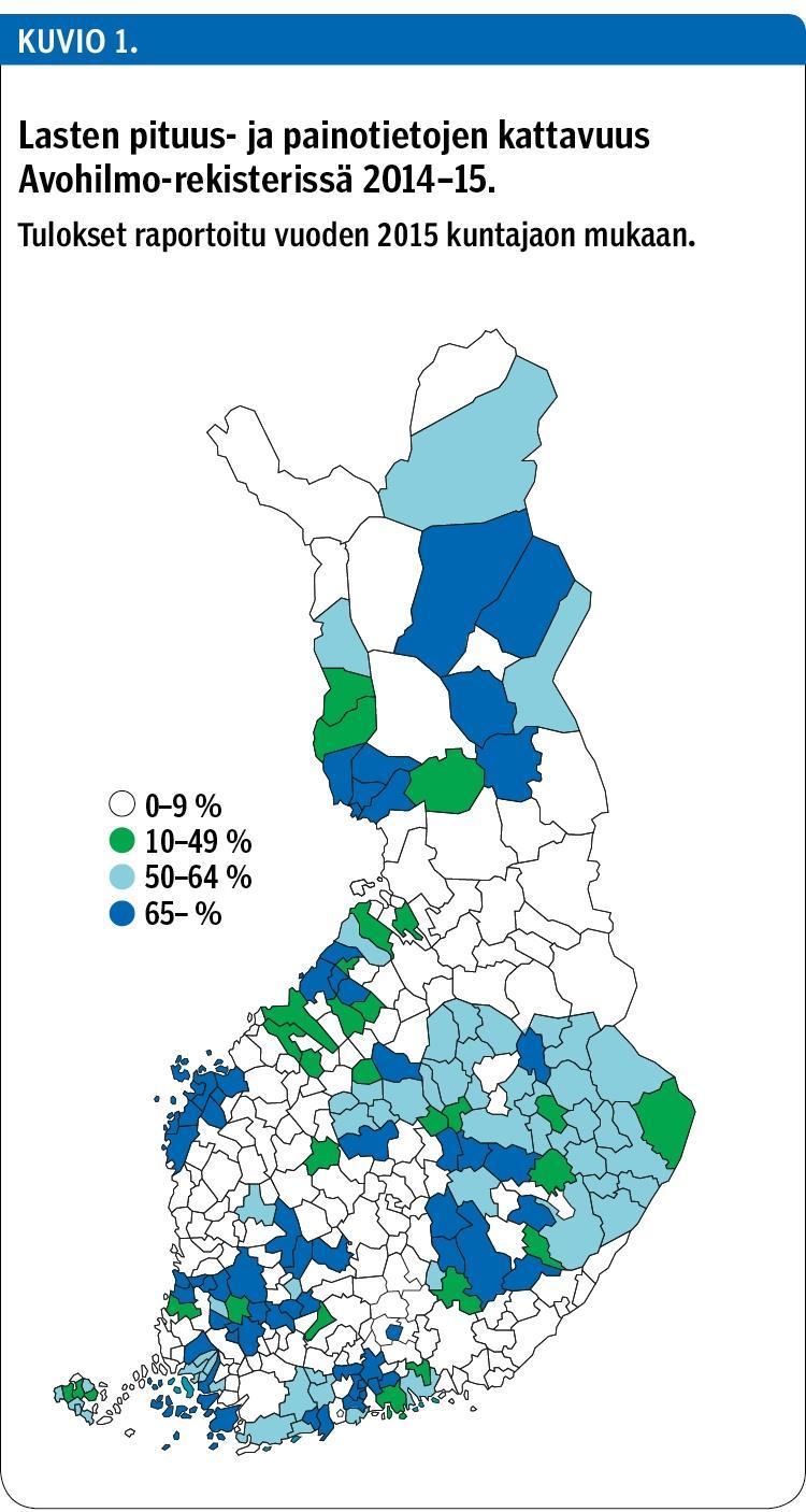 Päivi Mäki, Susanna Lehtinen-Jacks, Nina Vuorela, Esko Levälahti, Timo Koskela, Antti Saari, Kaisa Mölläri, Raimo Mahkonen, Jarmo Salo, Tiina Laatikainen Tietolähteenä Avohilmo-rekisteri: Lasten