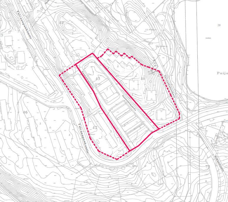 ARVIOINTISUUNNITELMA PUIJONLAAKSO 12-43, RAJALAN