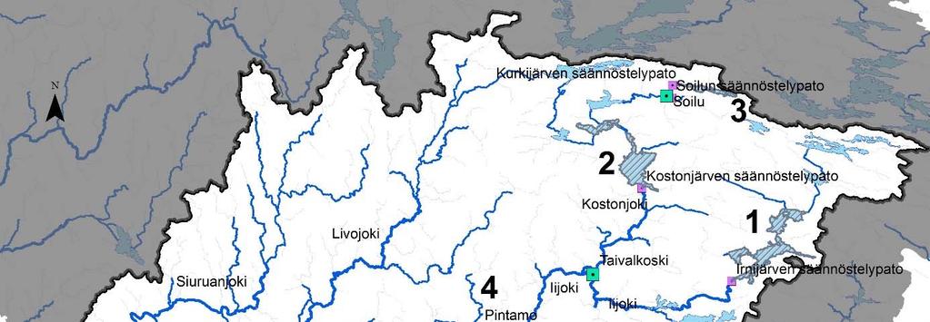 kevättulvan ajankohta on jonkin verran aikaistunut. Kevättulvan aikaistumista havaitaan etenkin Raasakan, Haapakosken, Siuruanjoen ja Livojoen havaintoasemilla.
