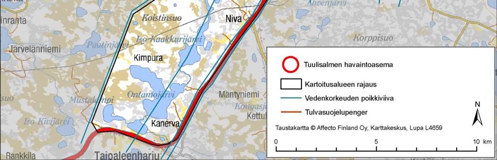 Tulvariskien hallinnan toimenpiteet määritellään näiden tavoitteiden mukaisesti.