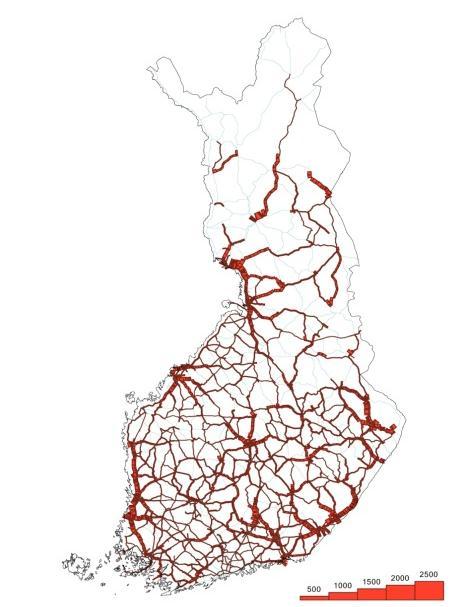 Toimivat kuljetusväylät ja tehokkaat tietoliikenneyhteydet olennaisia puuhuollolle Toimiva infrastruktuuri on puuhuollon perusedellytyksiä. www.metsateho.