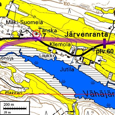 Saman paikan osoitti allekirjoittaneille maanomistaja, Mäki-Suomelan isäntä, joka tiesi löytöpaikan. Itse löytö on saatu ojaa kaivettaessa v. 1936 (ks.