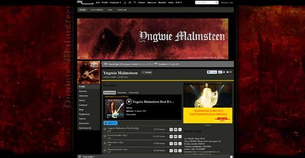 Reverbnation antaa erittäin hyvää tilastotietoa kuuntelijamääristä, rankingista eli sijoittumisesta eri maiden ja kaupunkien soittolistoilla. Yngwie on pärjännyt alusta asti hyvin.