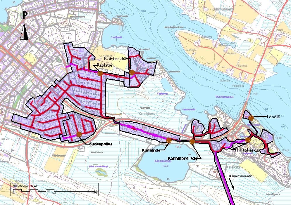 47 (82) paikalla rakennettu betonirakenteinen säiliöpumppaamo. Pumppaamosta on lisätietoja taulukossa 16. Taulukko 16.