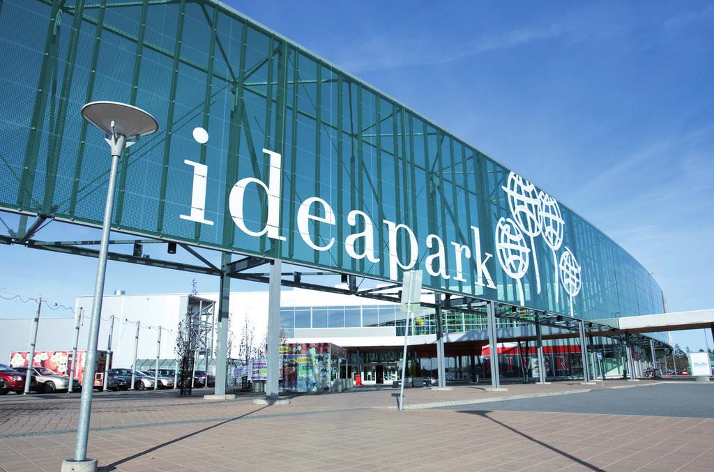 JA IDEA SOMESSA Tviittaamme hyvinkin pian.. YHTEYS JA LISÄTIEDOT www.ideapark.fi Yhteystiedot Sijainti Ideaparkin Infopiste 029 090 2014 sport@ideapark.