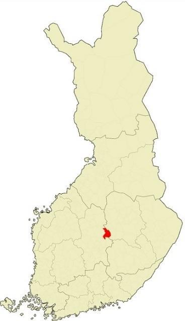 10 Kuvio 1. Konneveden kunnan sijainti Suomen kartalla 2.3.