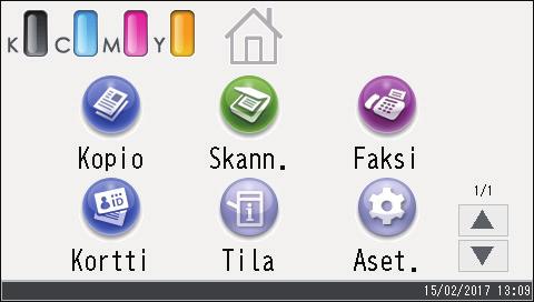 3. Liite Wi-Fi Direct -salausavaimen muuttaminen SP C260SFNw/C262SFNw Voit vaihtaa Wi-Fi Direct -salausavaimen käyttämällä käyttöpaneelia tai Web Image Monitor -ohjelmaa.