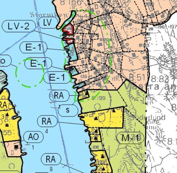 7 Kalastussatama 5.4.1 Maakuntakaavan vaihekaavat Vaihekaavoissa ei ole varauksia, jotka koskisivat ajankohtaista aluetta. 5.5 Yleiskaava Yleiskaava, joka kattaa kyseistä aluetta on Kristiinankaupungin rantayleiskaava.