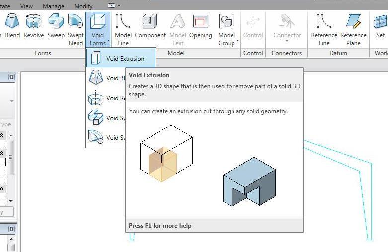 25 Kun kehä on teräsrakenteinen putkiprofiili, täytyy kehä tehdä ontoksi voidtyökalulla. Void-työkalulla leikataan kiinteästä 3D-objektista tarvittava osa pois.