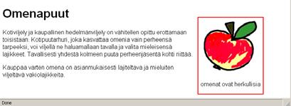 Käytä prosentteja tai em-arvoja, kun teet joustavia/mukautuvia ulkoasuja. Huom. Elementit voivat sijoittua toistensa päälle.