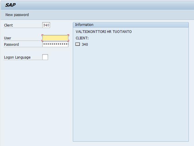 SAP GUI sisäänkirjautuminen (Windows-työpöydän kautta) 36