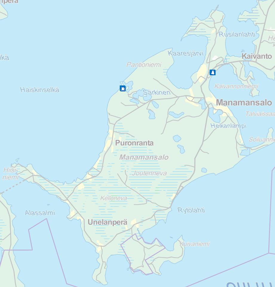 (lähde: Vaalan kunnan karttapalvelu, http://infogis.infokartta.fi/infogis-vaala/, katsottu 1.11.2016). 3.