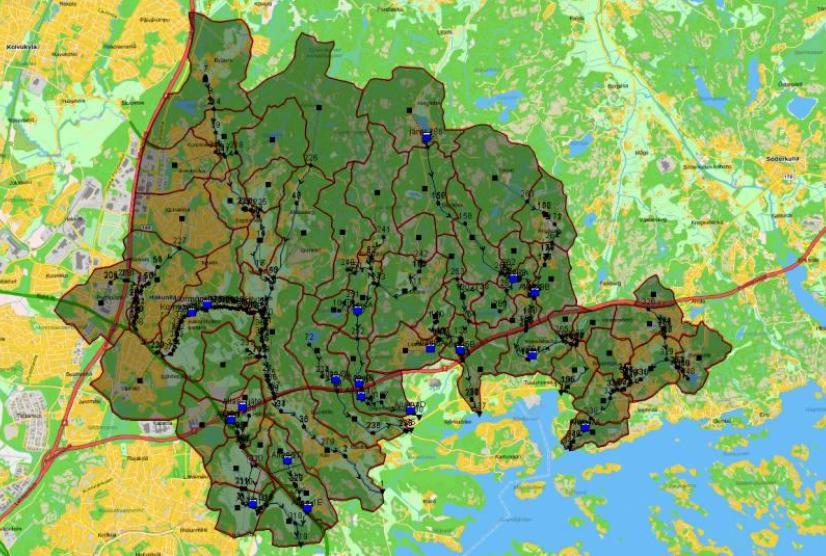 - mallinnustarkastelut Järjestelmän toimintaa tarkasteltiin