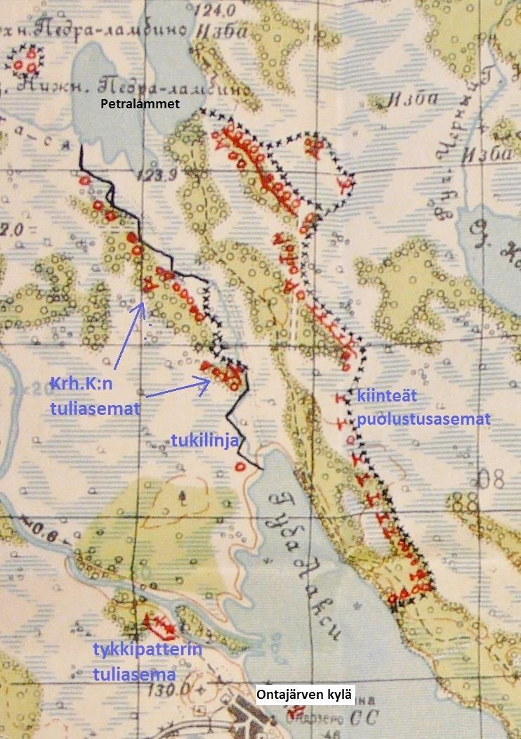 Lohkolle kiinteä puolustuslinja 16.5.43 14.D:n käsky: Vahv. Rj.