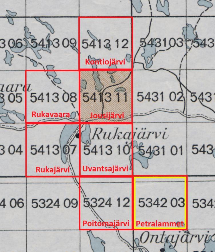 Suomalaiset 1:20 000 kartat Suomalaiset tekivät 1943 omia 1:20