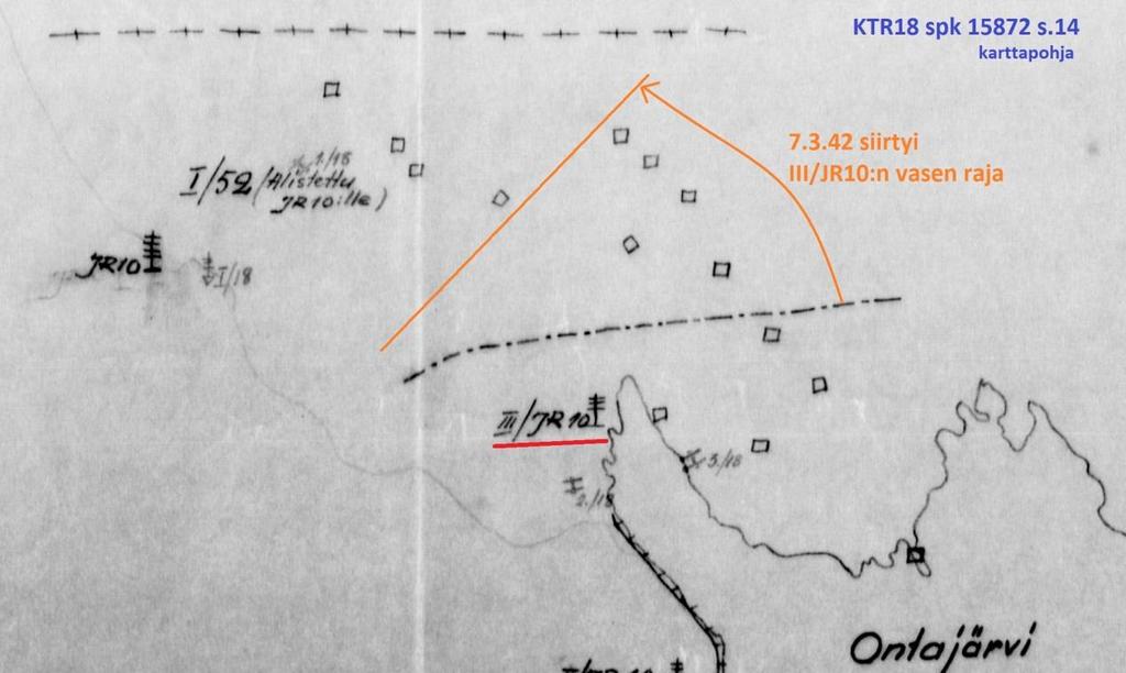 8.1.42 irrotettiin I/JR10 Maiguban retkelle, jolloin 2.