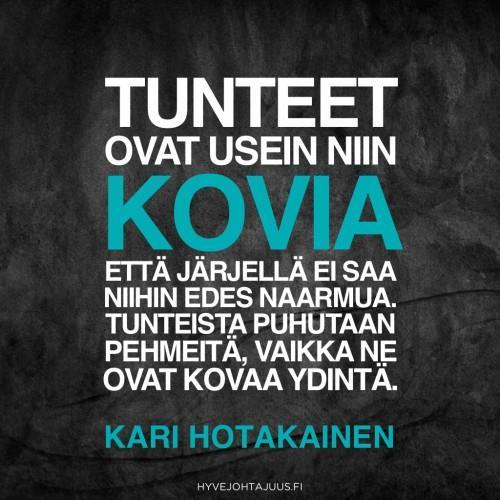 MIKSI? Suuret päätökset tehdään aina tunteella.