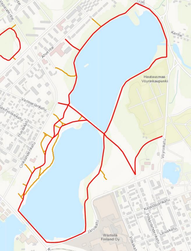 ONKILAHTI SUOSITUS Onkilahti sijaitsee noin 1,5 kilometrin päässä Vaasan keskustasta. Onkilahti toimii monipuolisena viheralueena, jossa pääsee toteuttamaan useampaa harrastusta.