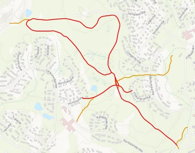 GERBY STORBERGET SUOSITUS Gerbyn reitti sijaitsee noin 5,5 kilometrin päässä Vaasan keskustasta. Gerbyn reitti on suurimmaksi osaksi kuntorataa.