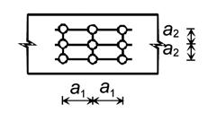 Sahatavara, liimapuu Kerto-S-LVL a 1 Syysuuntaan (4+ cosα )d (4+3 cosα )d a 2 Syitä vastaan kohtisuorasti 4d 1) 4d 1) a 3t -90 < α < 90 max(7d ; 80 mm) max(7d ; 105 mm) a 3c 90 < α < 150 150 < α <