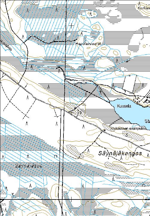 120 Kohdetyyppi: 17 Kivi- ja maarakenteet Copyright: Metsähallitus 2008