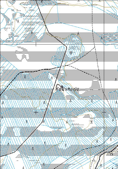 78 Kohdetyyppi: 9 Valmistuspaikat/työpaikat Copyright: Metsähallitus 2008