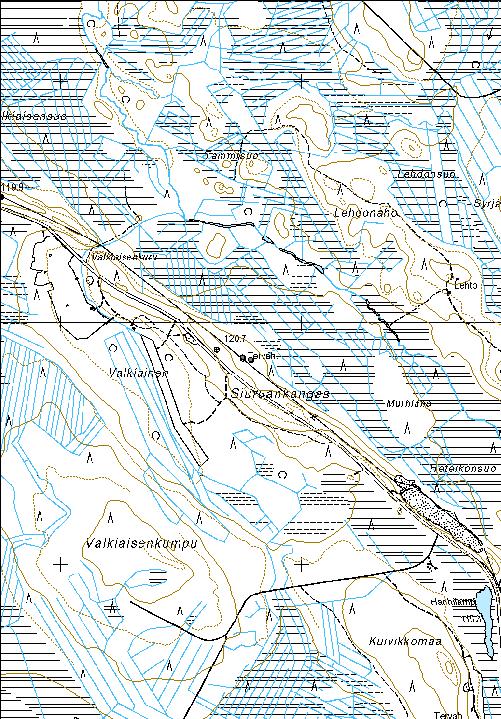 183 Kohdetyyppi: 1 Asuinpaikat Copyright: Metsähallitus 2008