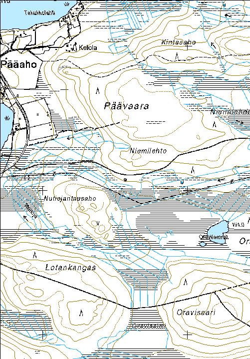 225 Kohdetyyppi: 9 Valmistuspaikat/työpaikat Copyright: Metsähallitus 2008