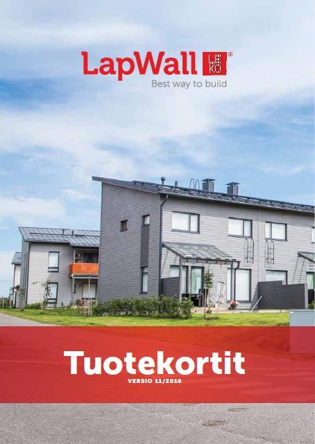 LapWall LEKO - tuotekortit Tuotekortistossa