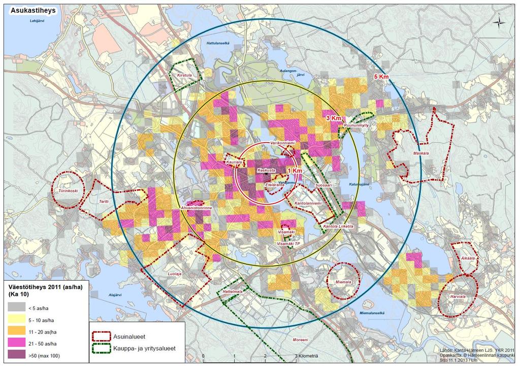 Hämeenlinnan liikenneverkkoselvitys 14 (43) Lisäksi kaavojen ja liikennejärjestelmän tulee tukea valtakunnallisia alueiden käyttötavoitteita ja alueiden omia kehitysstrategioita.