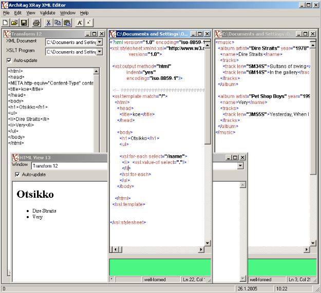 Johdanto XML-maailmaan 4.18 Mitä XML:n käyttämiseen tarvitaan? (3/3) Huom.