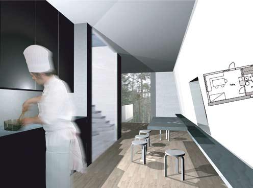 kunniamaininta honourable mention ehdotus / entry Arktinen tekijät / authors: Vesa Humalisto, arkkitehti SAFA / M.Sc. (Archit.