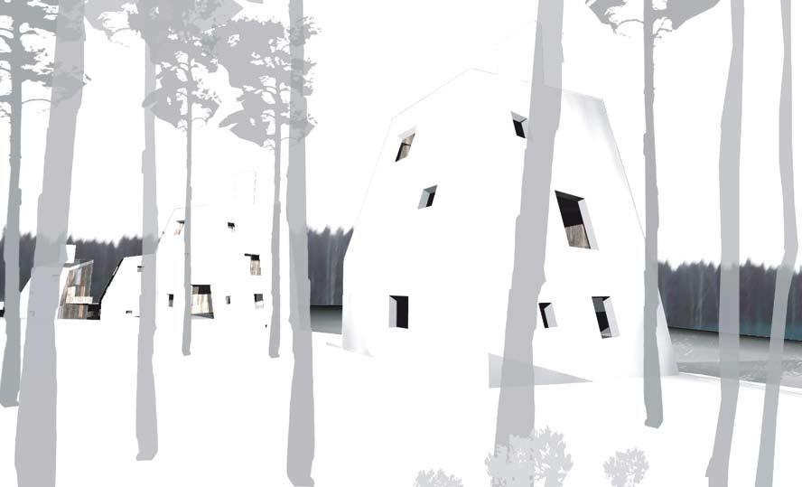 ) Serum arkkitehdit Oy asemapiirros / site plan 1:1000 Torni Havainnekuva / Illustration drawing 1:4000 Excerpt from the assessment records A fresh, brisk, and beautifully implemented entry.