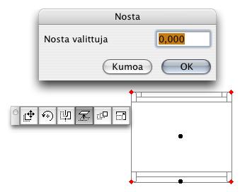 KO.-30 Tämä on kätevä ominaisuus vaikkapa sellaisessa tilanteessa, että ikkuna halutaan sijoittaa tietyn matkan päähän seinän sisänurkasta, esimerkiksi 1800 mm nurkasta.