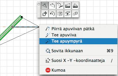 Telakoitu ikkuna vapautetaan yksinkertaisesti raahaamalla se pois. Toinen tapa on kaksoisosoittaa otsikkopalkkia. Toinen kaksoisosoitus telakoi ikkunan tällöin uudelleen.